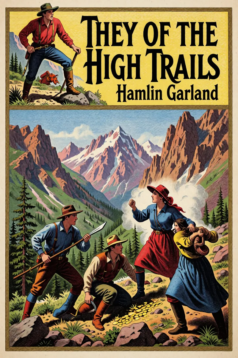 Cover of They of the High Trails by Hamlin Garland