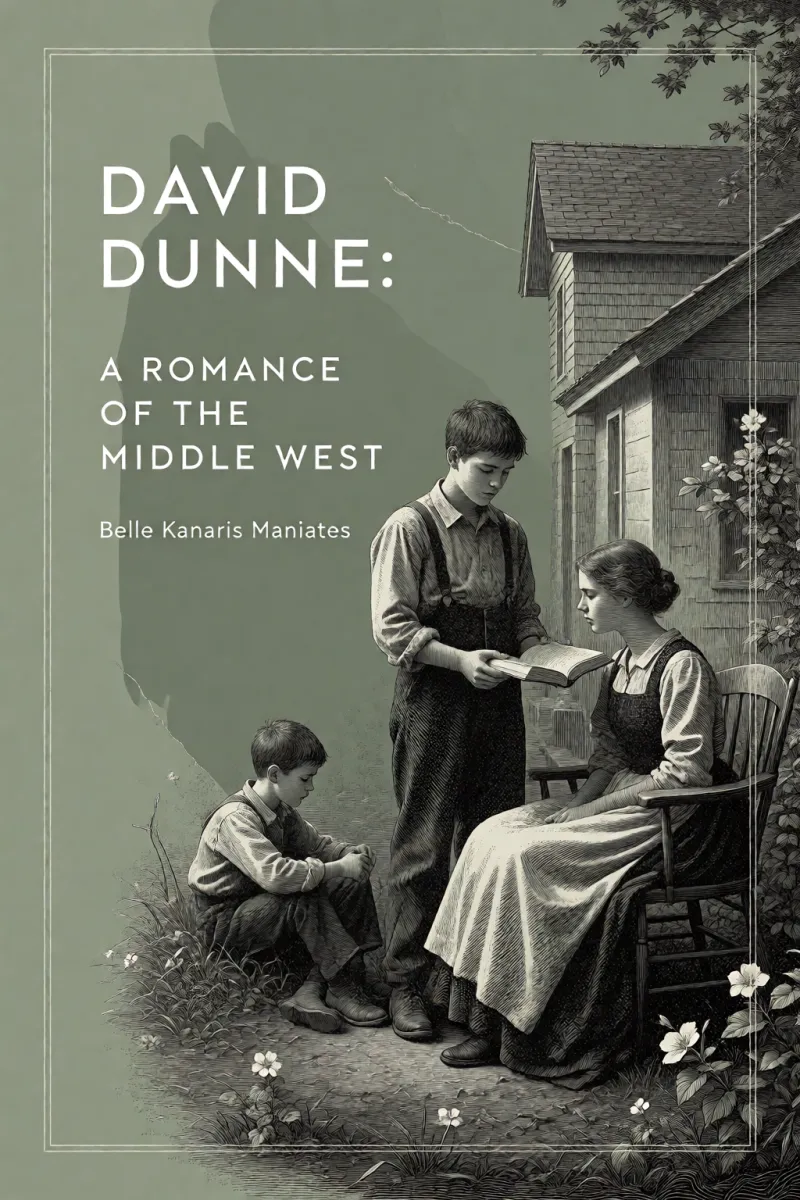 Cover of David Dunne: A Romance of the Middle West by Belle Kanaris Maniates