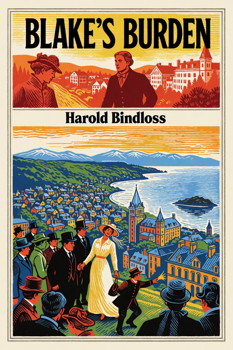 Cover of Blake's Burden by Harold Bindloss