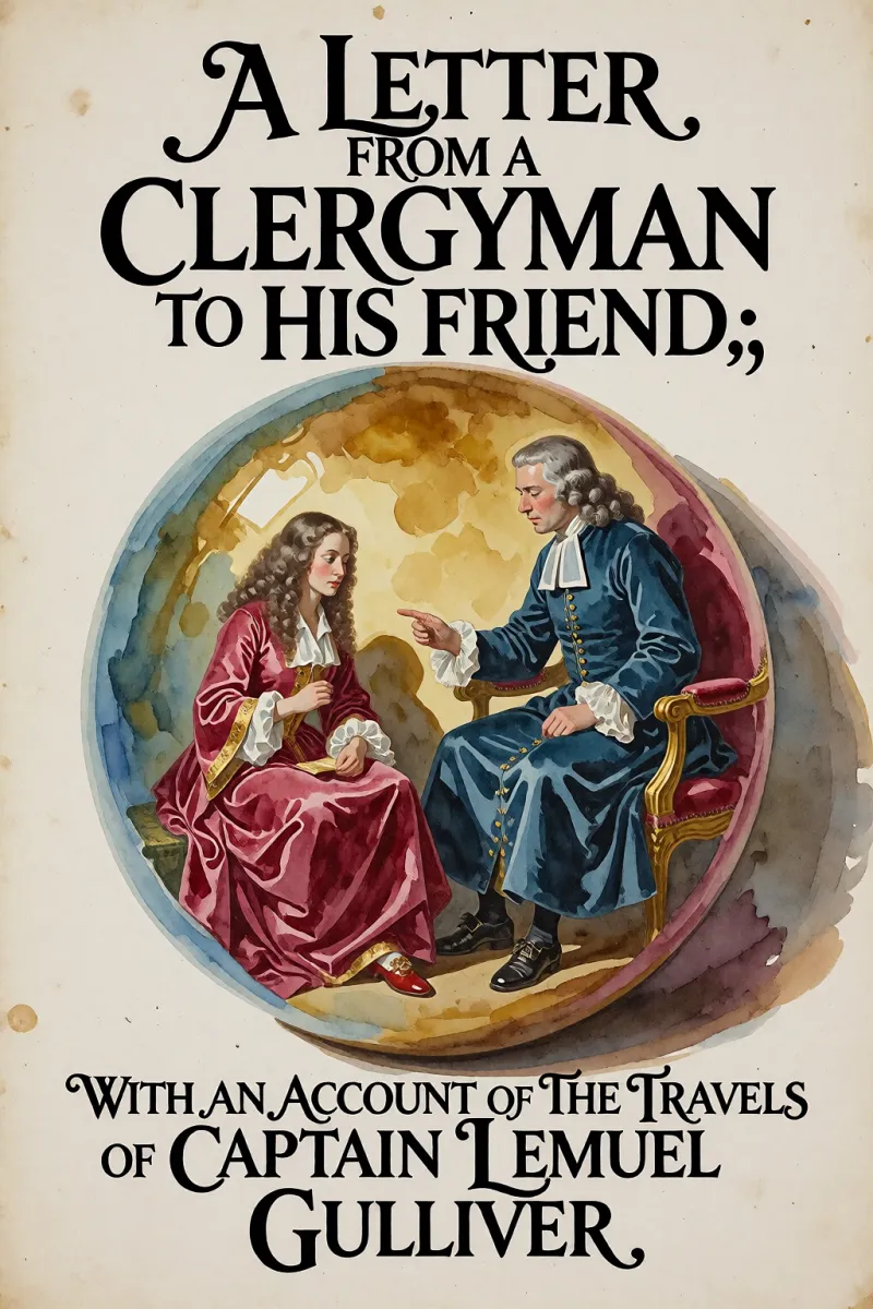 Cover of A Letter From a Clergyman to his Friend,: with an Account of the Travels of Captain Lemuel Gulliver by Anonymous