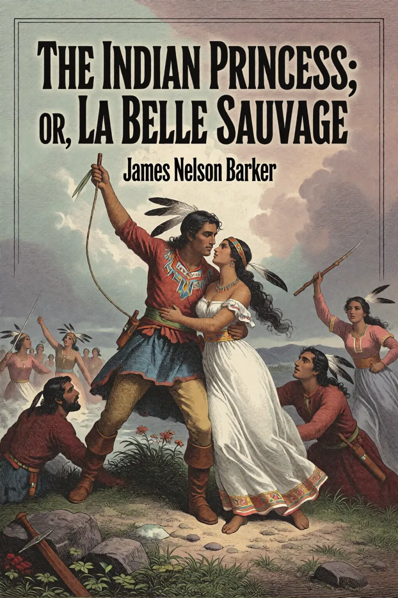 Cover of The Indian Princess; Or, La Belle Sauvage by James Nelson Barker