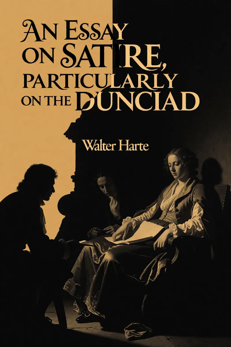 Cover of An Essay on Satire, Particularly on the Dunciad by Walter Harte
