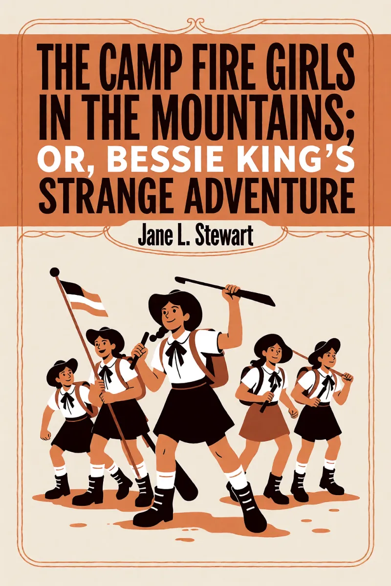 Cover of The Camp Fire Girls in the Mountains; Or, Bessie King's Strange Adventure by Jane L. Stewart
