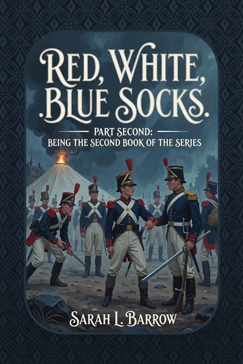Cover of Red, White, Blue Socks. Part Second: Being the Second Book of the Series by Sarah L. Barrow