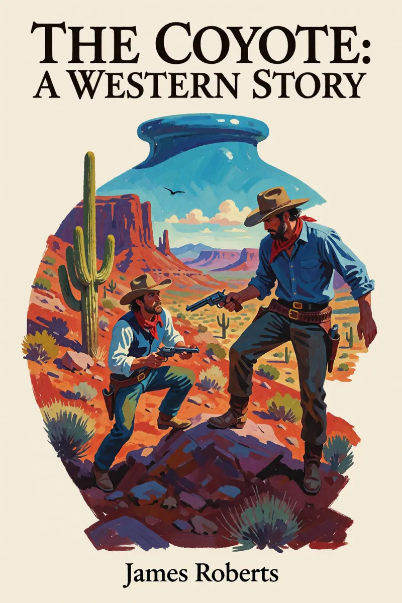 Cover of The Coyote: A Western Story by James Roberts