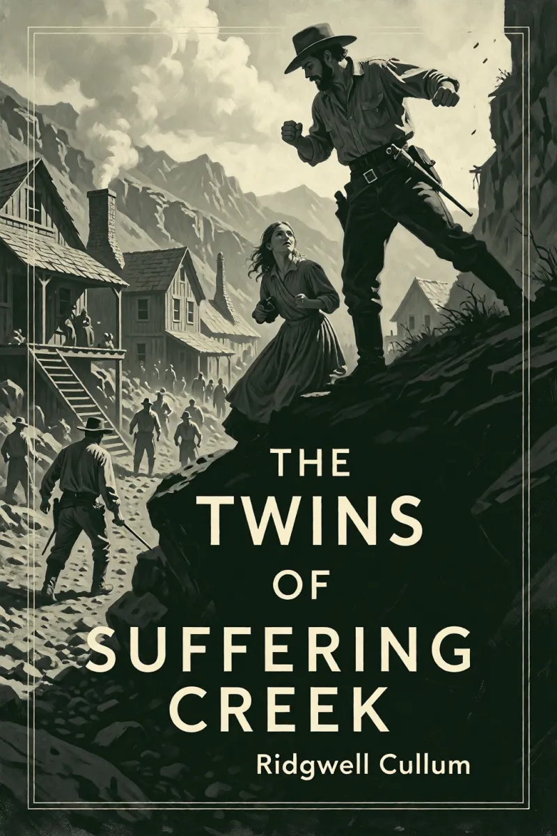 Cover of The Twins of Suffering Creek by Ridgwell Cullum