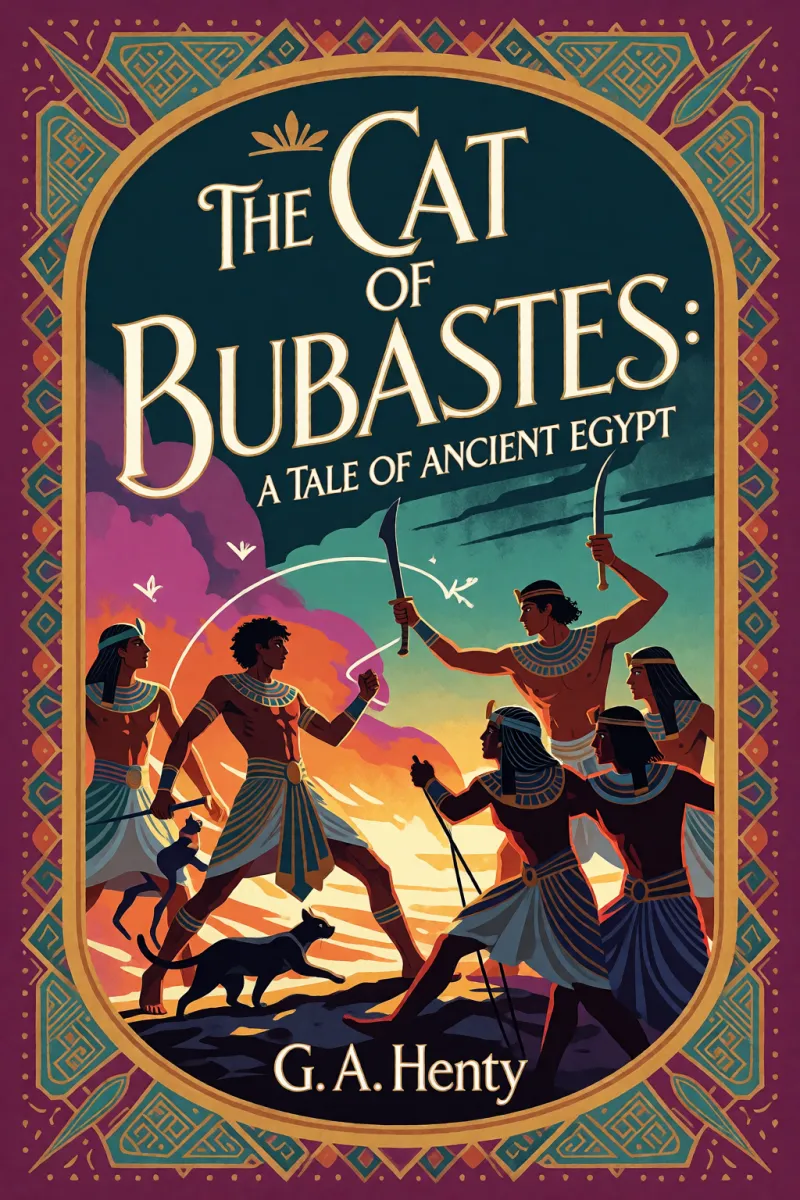Cover of The Cat of Bubastes: A Tale of Ancient Egypt by G. A. Henty