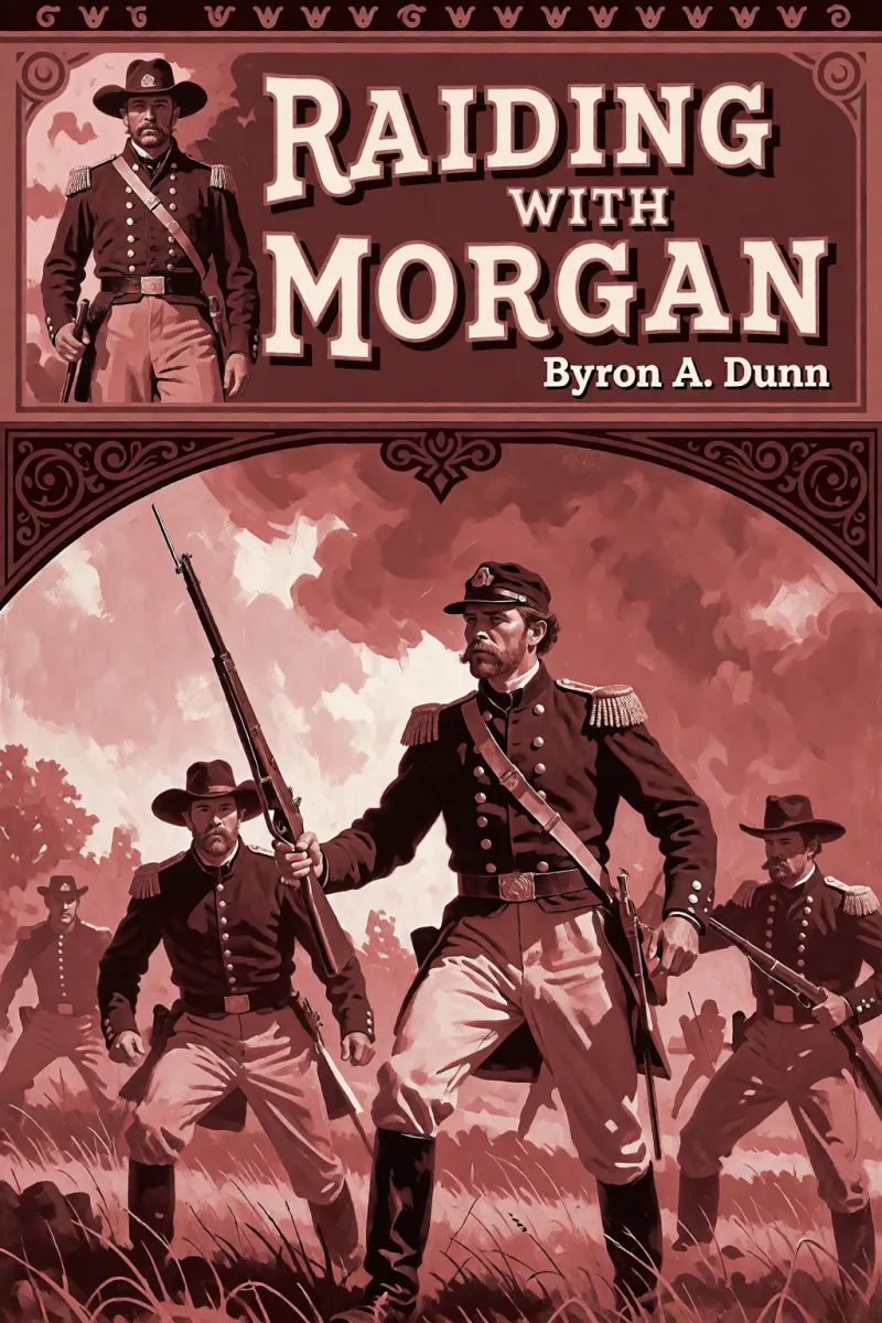 Cover of Raiding with Morgan by Byron A. Dunn