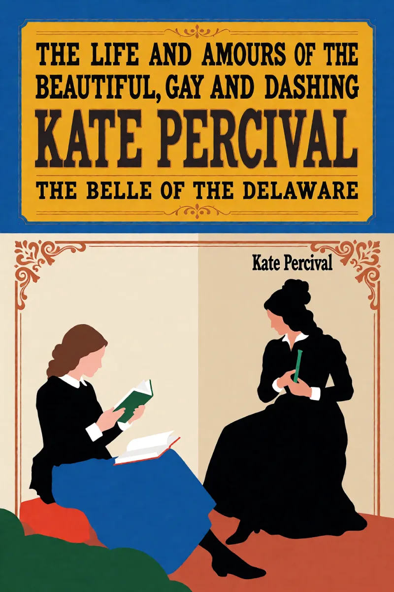 Cover of The Life and Amours of the Beautiful, Gay and Dashing Kate Percival: The Belle of the Delaware by Kate Percival