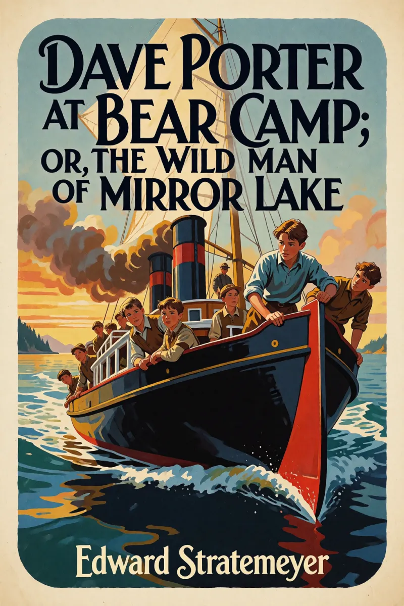 Cover of Dave Porter At Bear Camp; Or, The Wild Man of Mirror Lake by Edward Stratemeyer