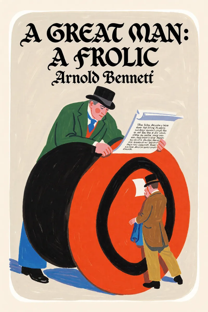 Cover of A Great Man: A Frolic by Arnold Bennett