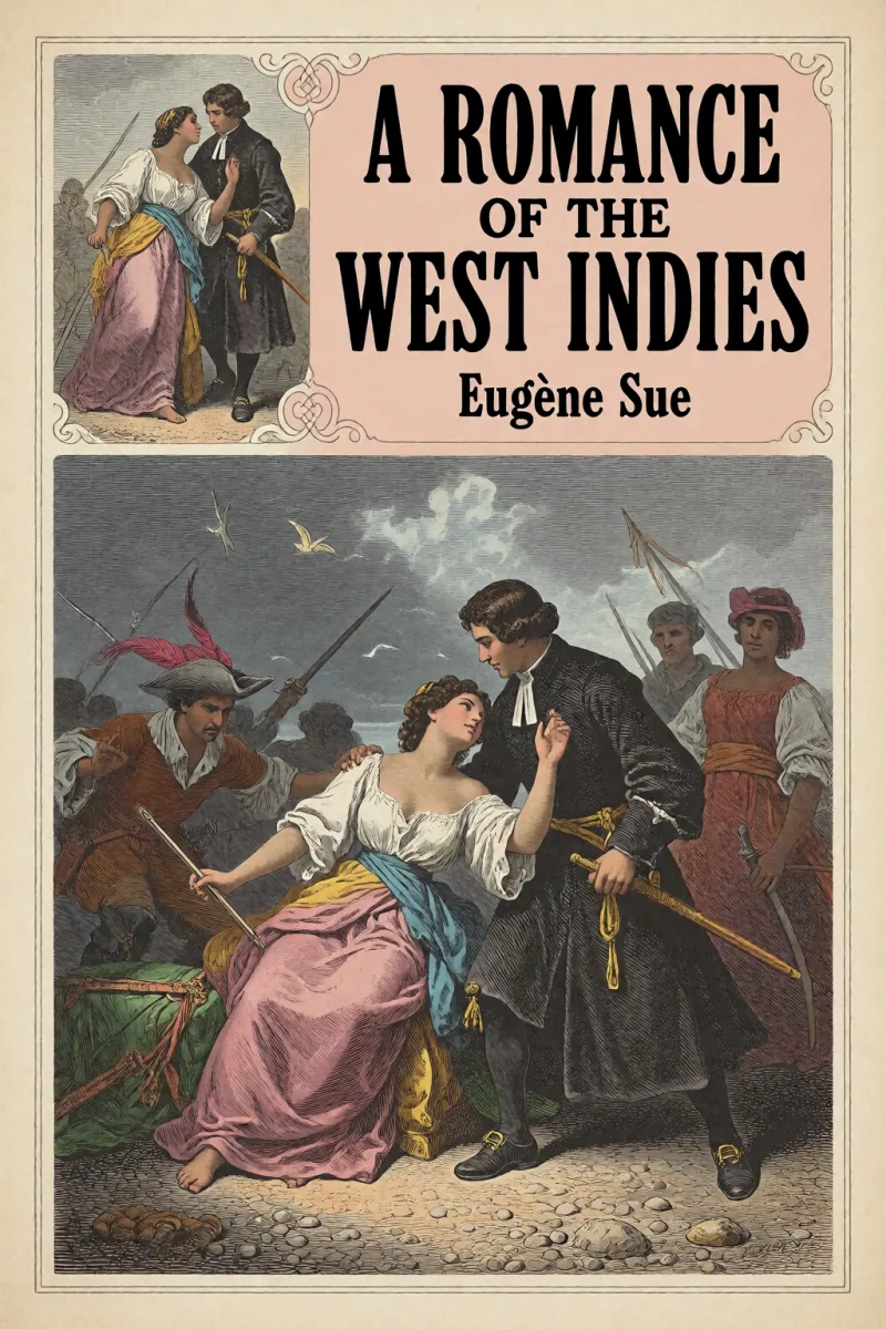 Cover of A Romance of the West Indies by Eugène Sue