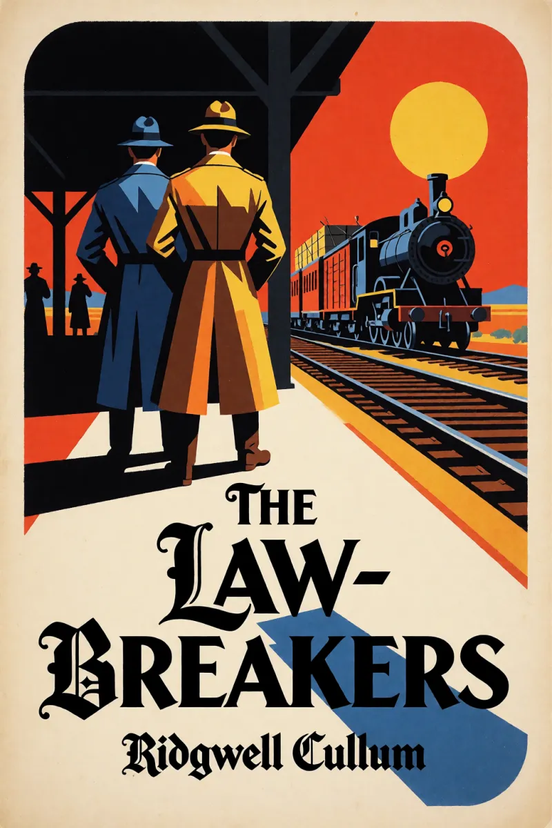 Cover of The Law-Breakers by Ridgwell Cullum