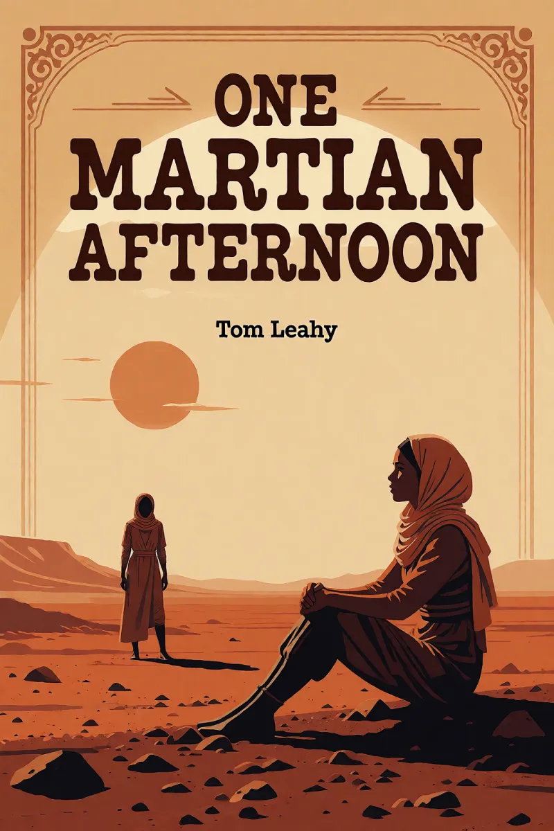 Cover of One Martian Afternoon by Tom Leahy
