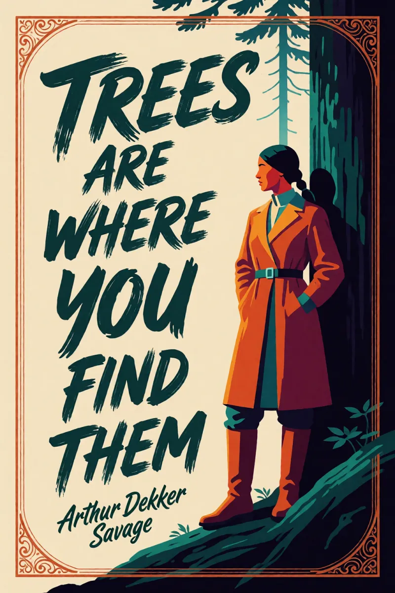 Cover of Trees Are Where You Find Them by Arthur Dekker Savage