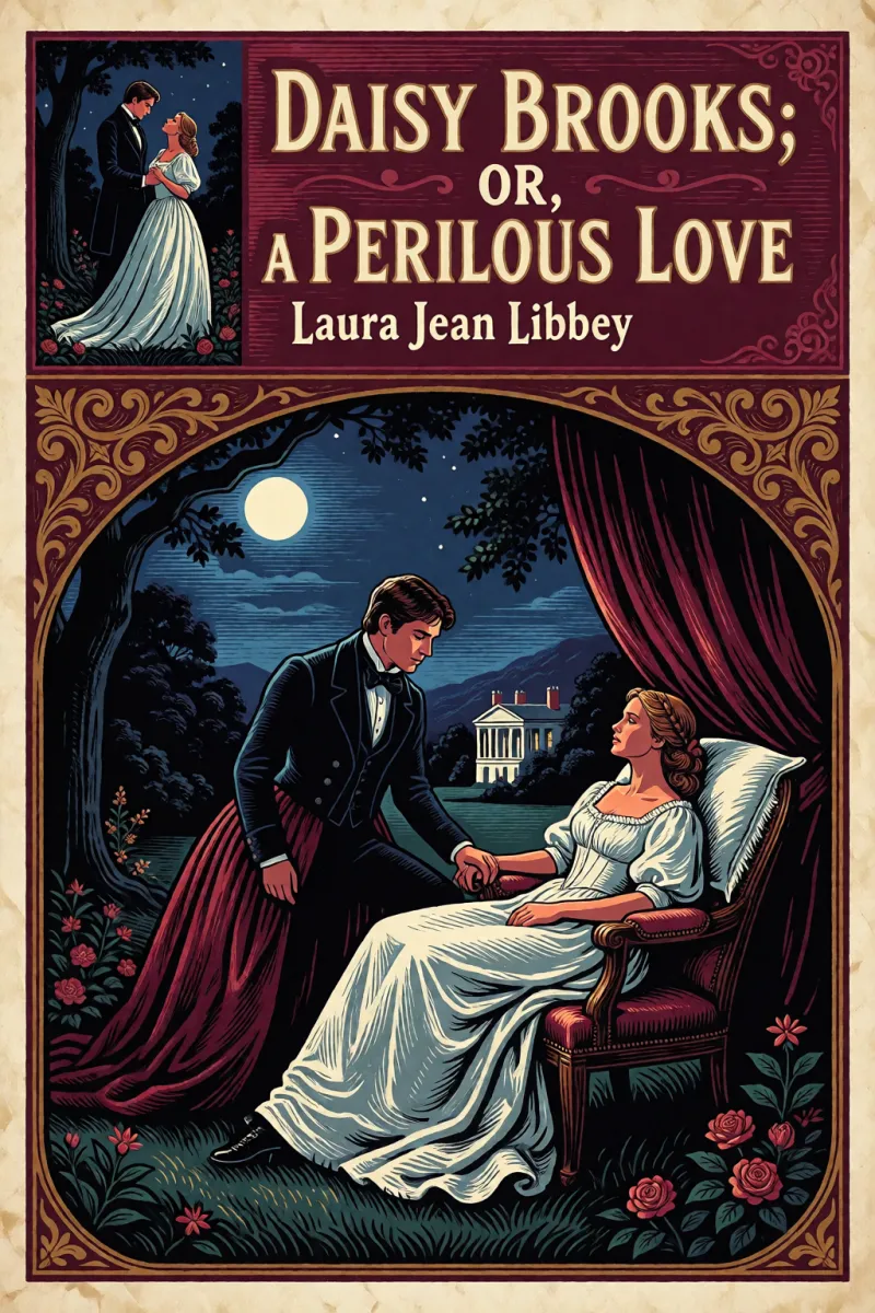Cover of Daisy Brooks; Or, A Perilous Love by Laura Jean Libbey