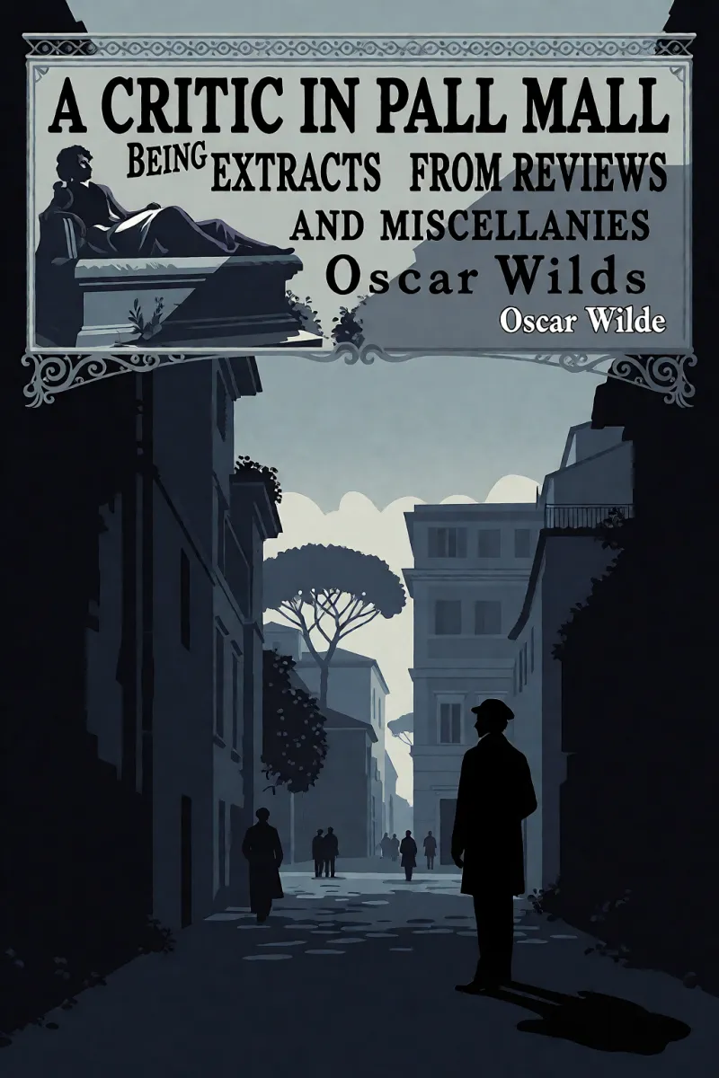 Cover of A Critic in Pall Mall: Being Extracts from Reviews and Miscellanies by Oscar Wilde