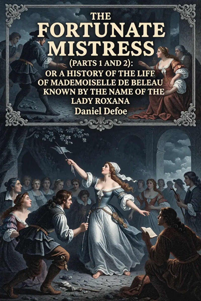 Cover of The Fortunate Mistress (Parts 1 and 2): or a History of the Life of Mademoiselle de Beleau Known by the Name of the Lady Roxana by Daniel Defoe