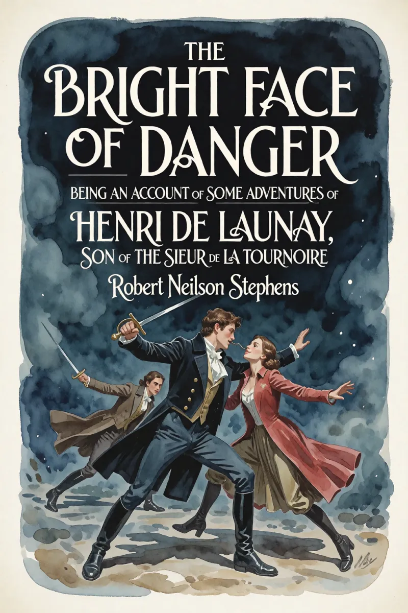 Cover of The Bright Face of Danger: Being an Account of Some Adventures of Henri de Launay, Son of the Sieur de la Tournoire by Robert Neilson Stephens
