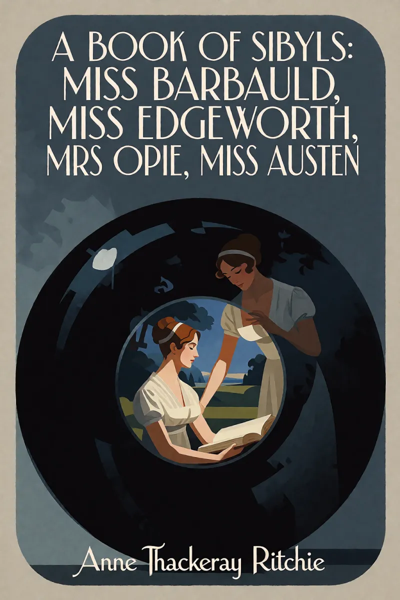 Cover of A Book of Sibyls: Miss Barbauld, Miss Edgeworth, Mrs Opie, Miss Austen by Anne Thackeray Ritchie