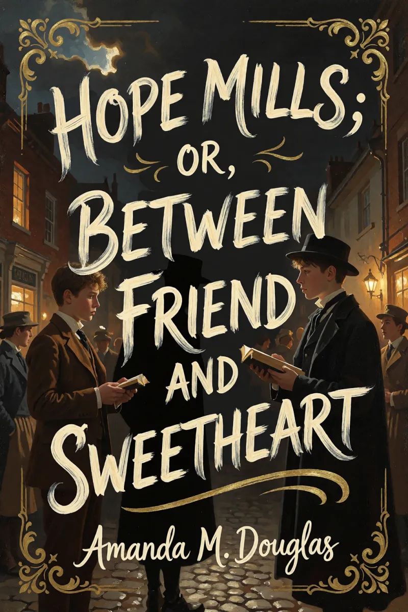 Cover of Hope Mills; Or, Between Friend and Sweetheart by Amanda M. Douglas