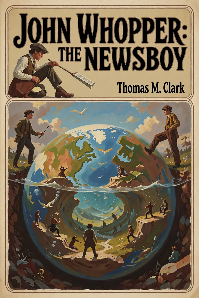 Cover of John Whopper: The Newsboy by Thomas M. Clark