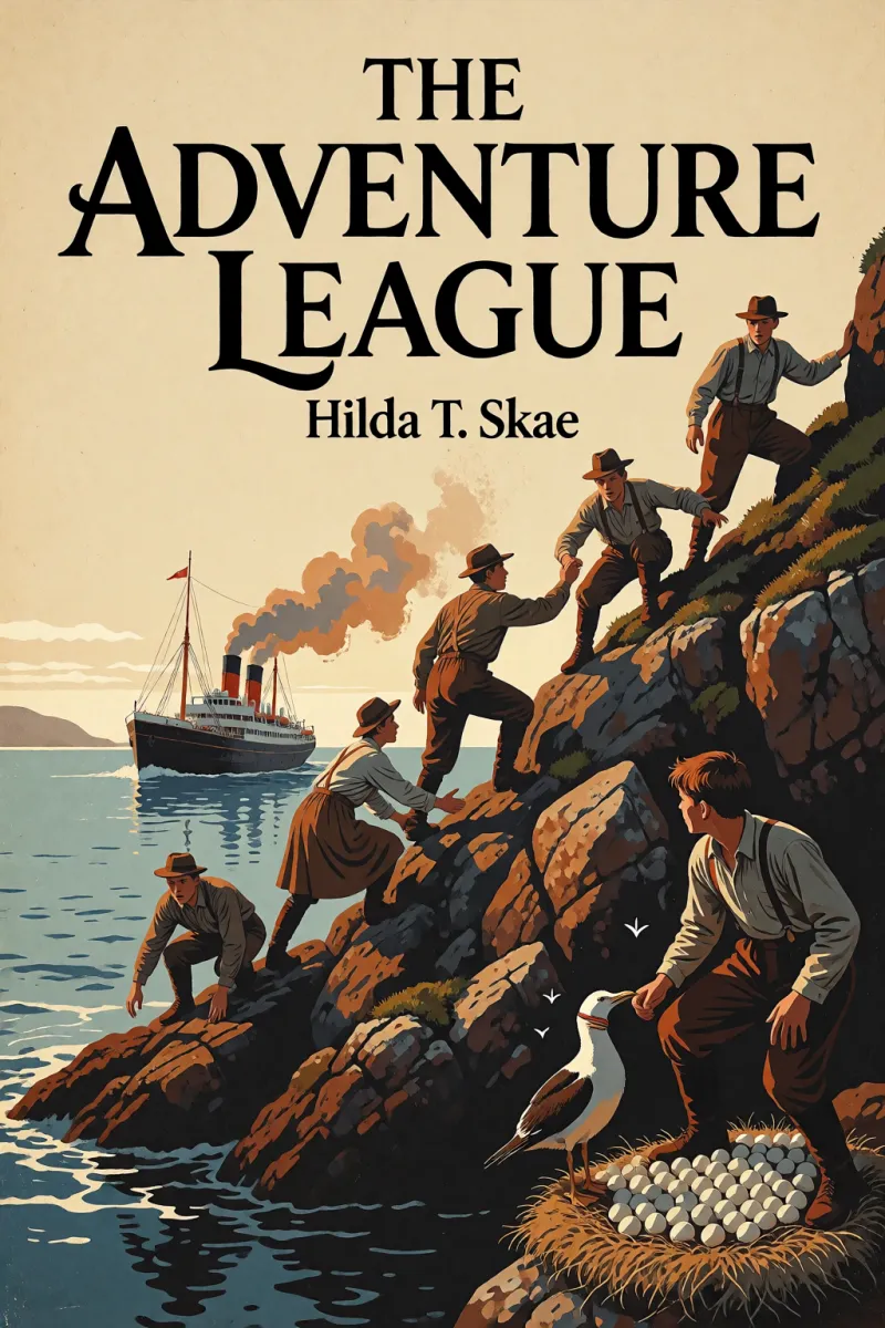 Cover of The Adventure League by Hilda T. Skae