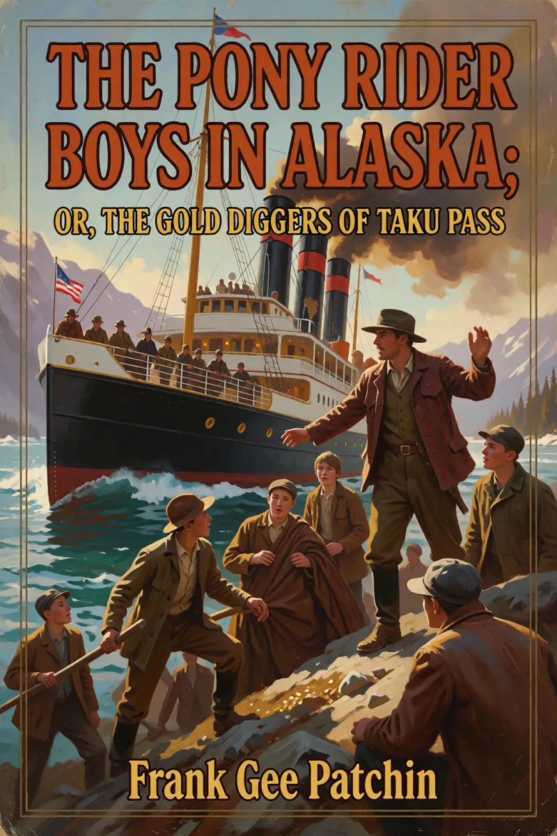 Cover of The Pony Rider Boys in Alaska; Or, The Gold Diggers of Taku Pass by Frank Gee Patchin