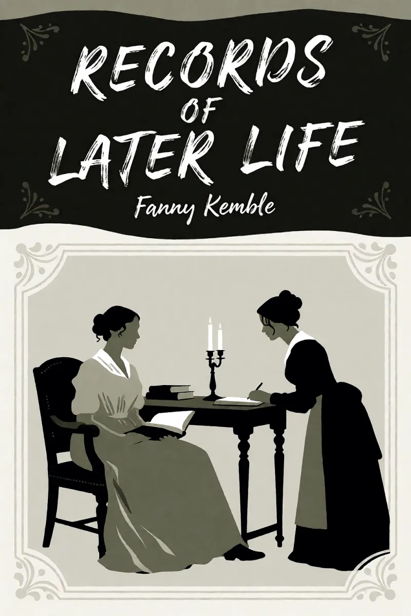 Cover of Records of Later Life by Fanny Kemble