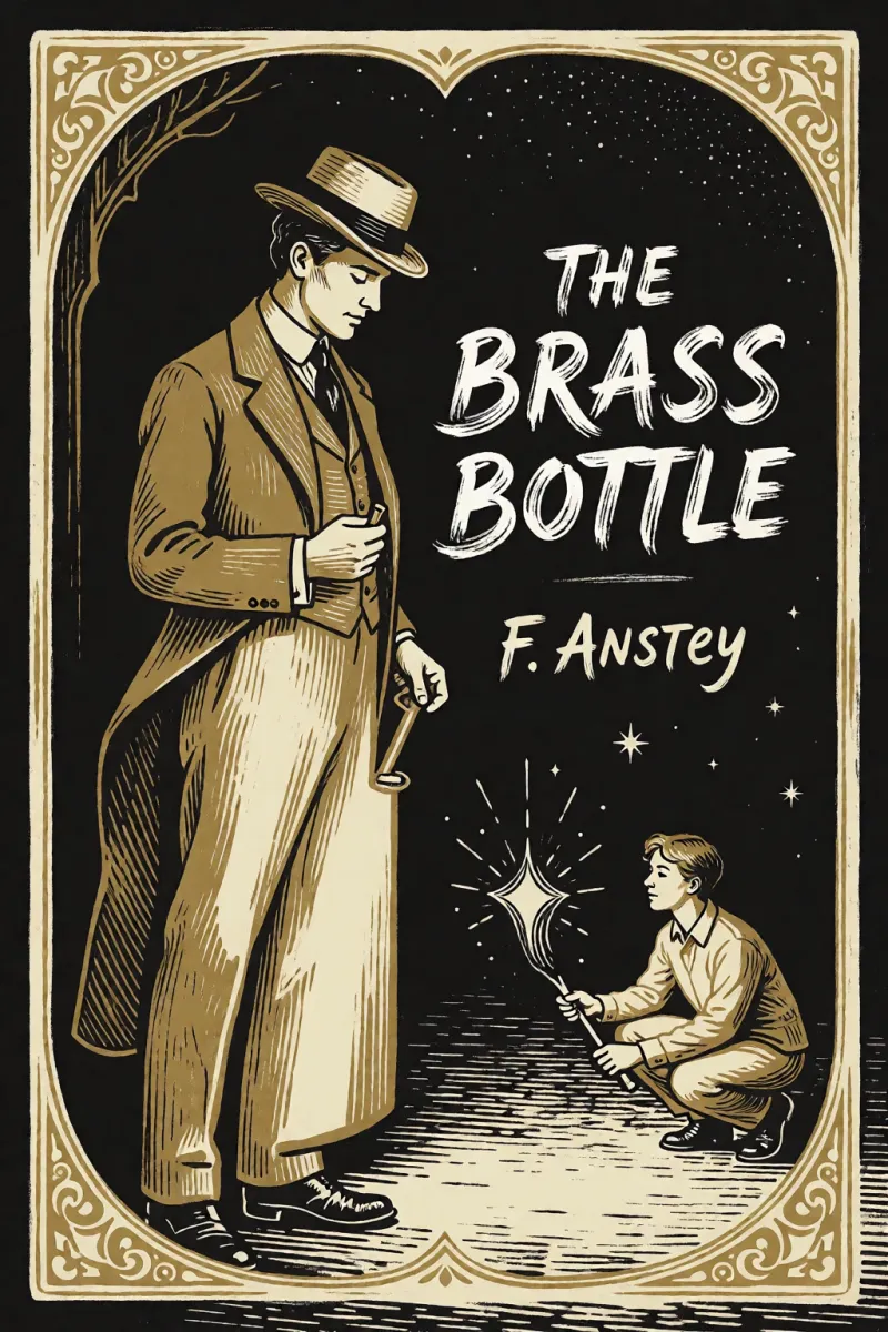 Cover of The Brass Bottle by F. Anstey