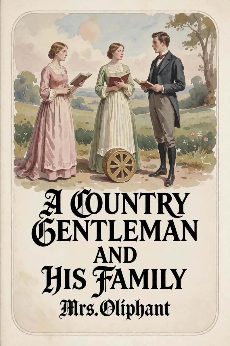 Cover of A Country Gentleman and His Family by Mrs. Oliphant