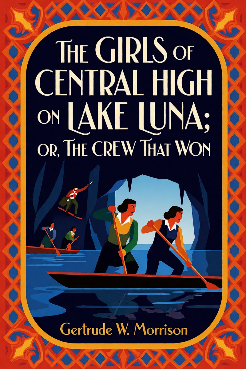 Cover of The Girls of Central High on Lake Luna; Or, The Crew That Won by Gertrude W. Morrison