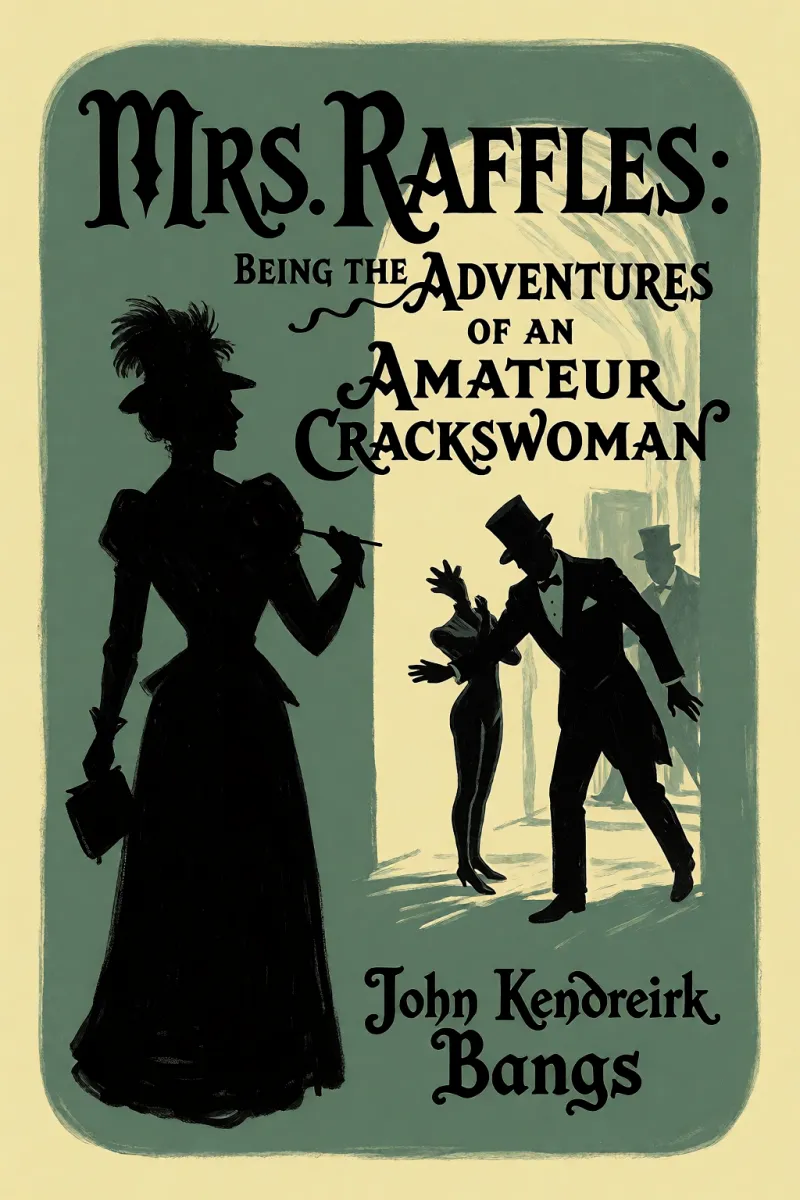 Cover of Mrs. Raffles: Being the Adventures of an Amateur Crackswoman by John Kendrick Bangs