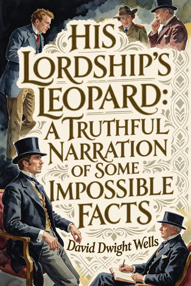 Cover of His Lordship's Leopard: A Truthful Narration of Some Impossible Facts by David Dwight Wells