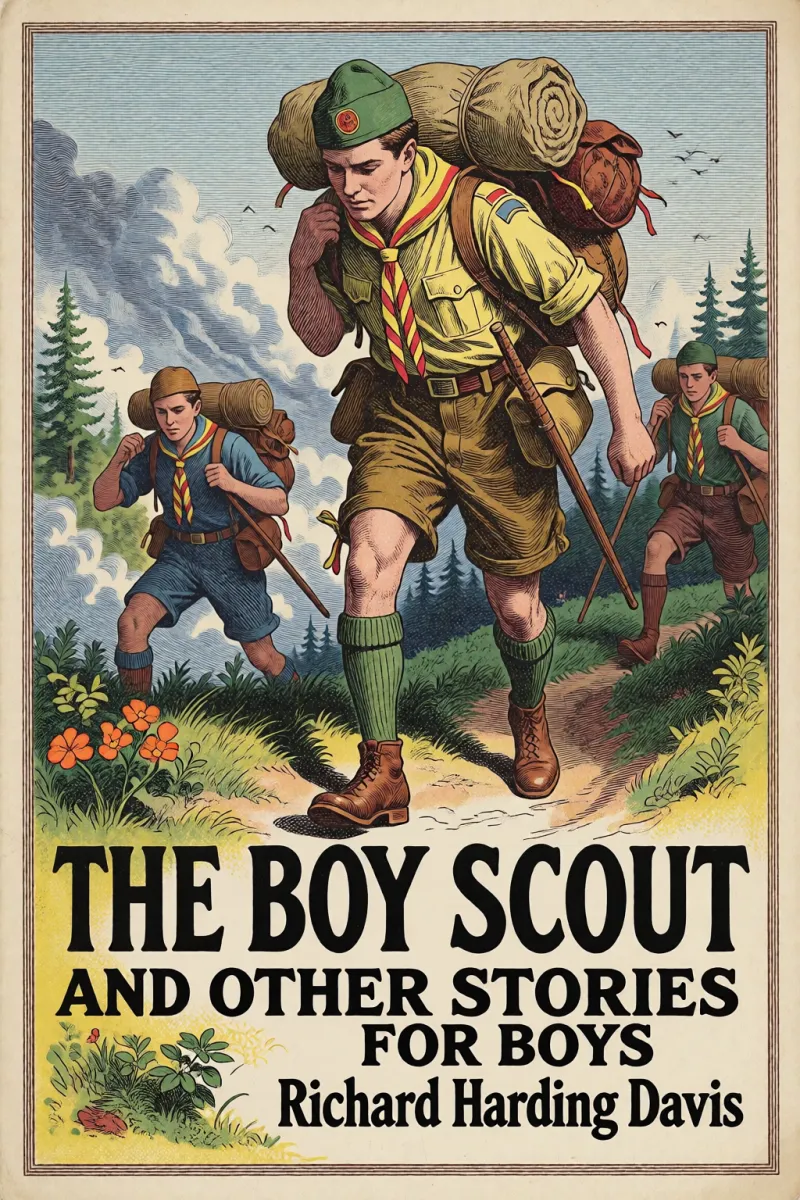 Cover of The Boy Scout and Other Stories for Boys by Richard Harding Davis