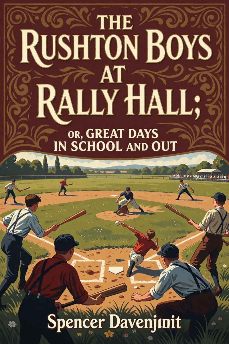 Cover of The Rushton Boys at Rally Hall; Or, Great Days in School and Out by Spencer Davenport