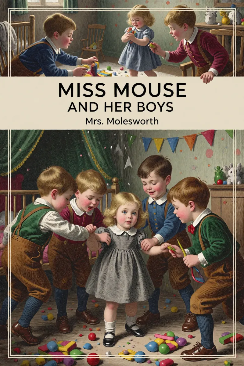 Cover of Miss Mouse and Her Boys by Mrs. Molesworth