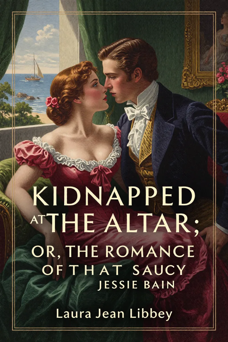 Cover of Kidnapped at the Altar; Or, The Romance of that Saucy Jessie Bain by Laura Jean Libbey