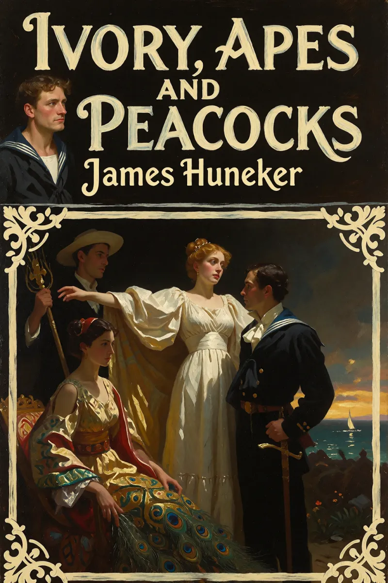 Cover of Ivory, Apes and Peacocks by James Huneker