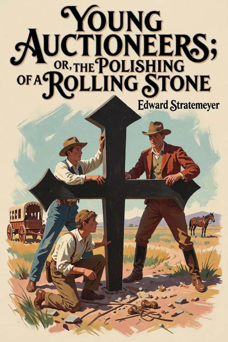 Cover of Young Auctioneers; Or, The Polishing of a Rolling Stone by Edward Stratemeyer