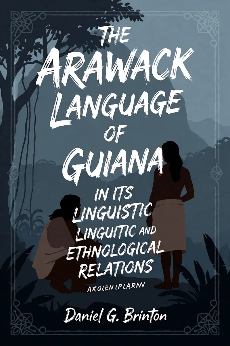 Cover of The Arawack Language of Guiana in its Linguistic and Ethnological Relations by Daniel G. Brinton