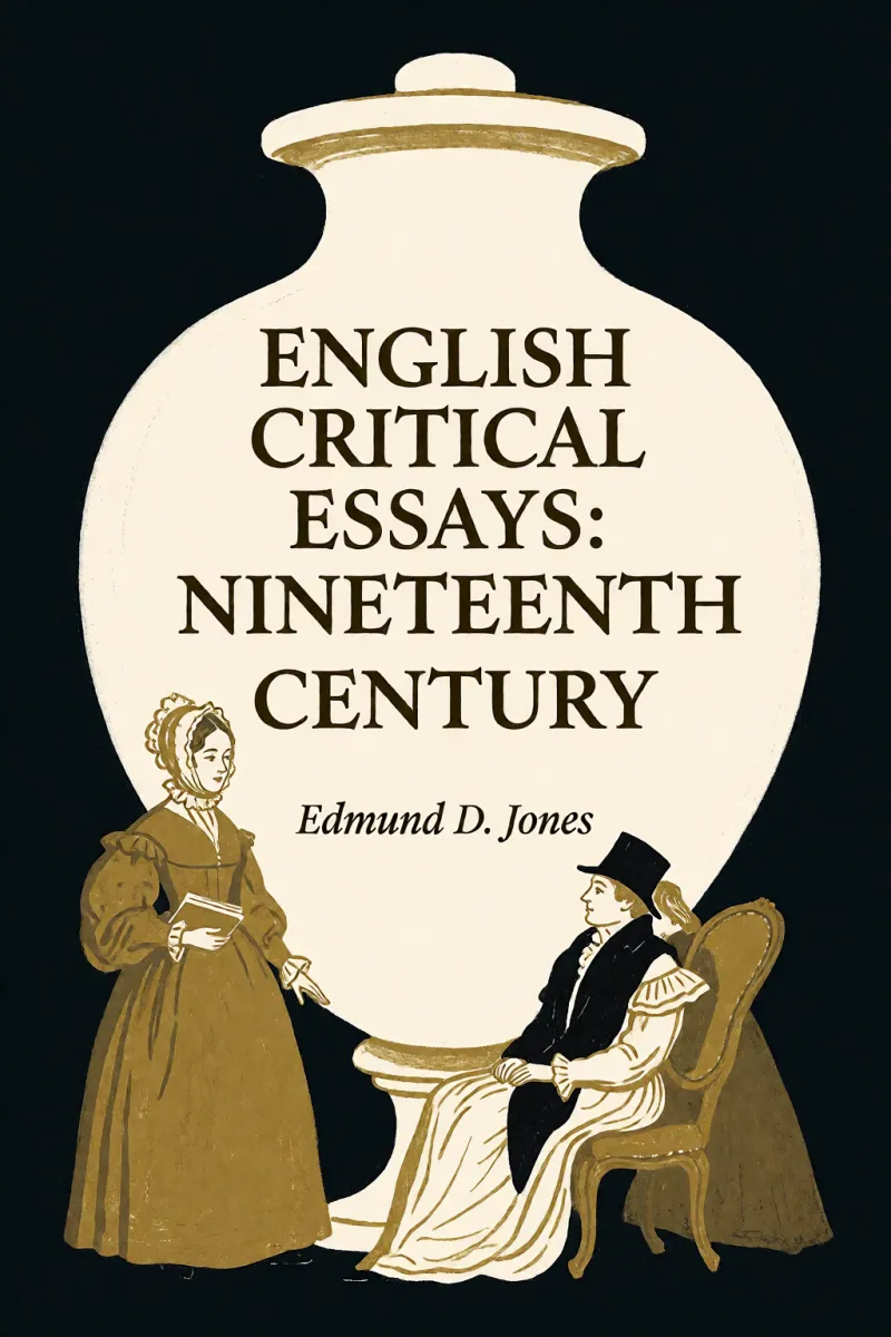Cover of English Critical Essays: Nineteenth Century by Edmund D. Jones