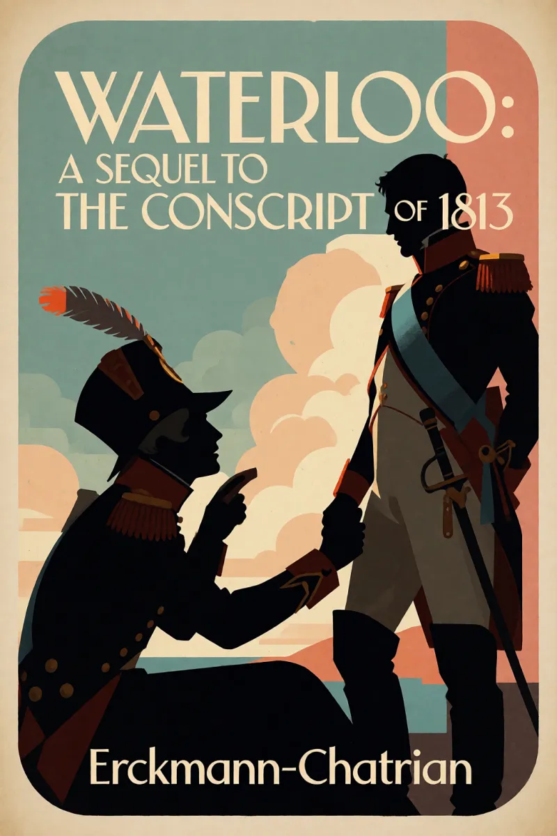 Cover of Waterloo: A sequel to The Conscript of 1813 by Erckmann-Chatrian