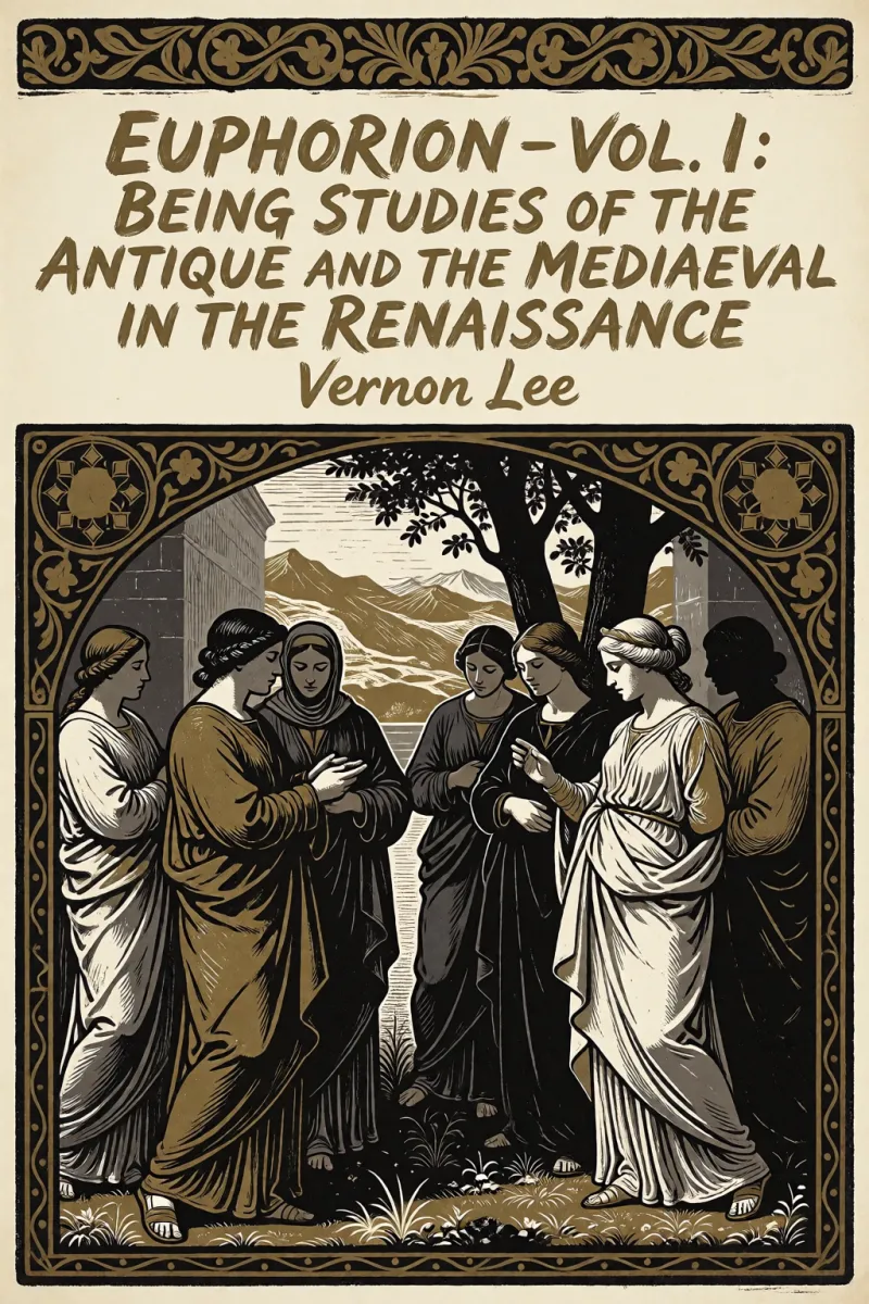 Cover of Euphorion - Vol. I: Being Studies of the Antique and the Mediaeval in the Renaissance by Vernon Lee