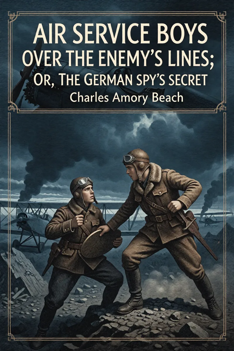 Cover of Air Service Boys Over the Enemy's Lines; Or, The German Spy's Secret by Charles Amory Beach