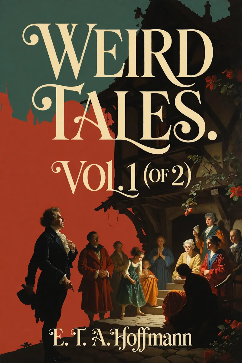 Cover of Weird Tales. Vol. 1 (of 2) by E. T. A. Hoffmann