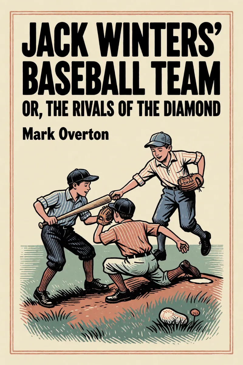 Cover of Jack Winters' Baseball Team; Or, The Rivals of the Diamond by Mark Overton