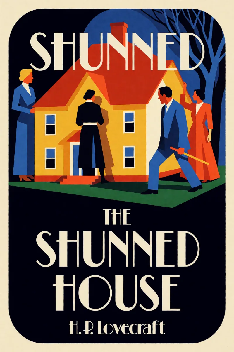 Cover of The Shunned House by H. P. Lovecraft