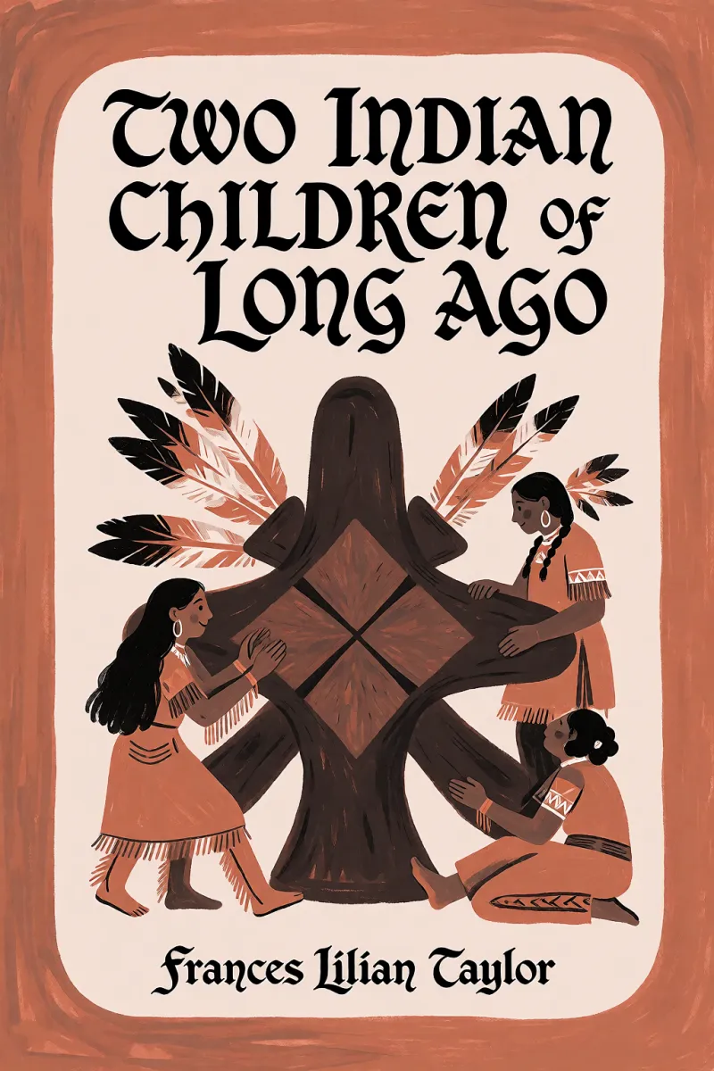 Cover of Two Indian Children of Long Ago by Frances Lilian Taylor