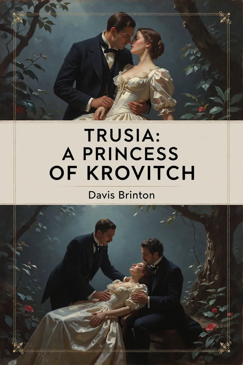 Cover of Trusia: A Princess of Krovitch by Davis Brinton